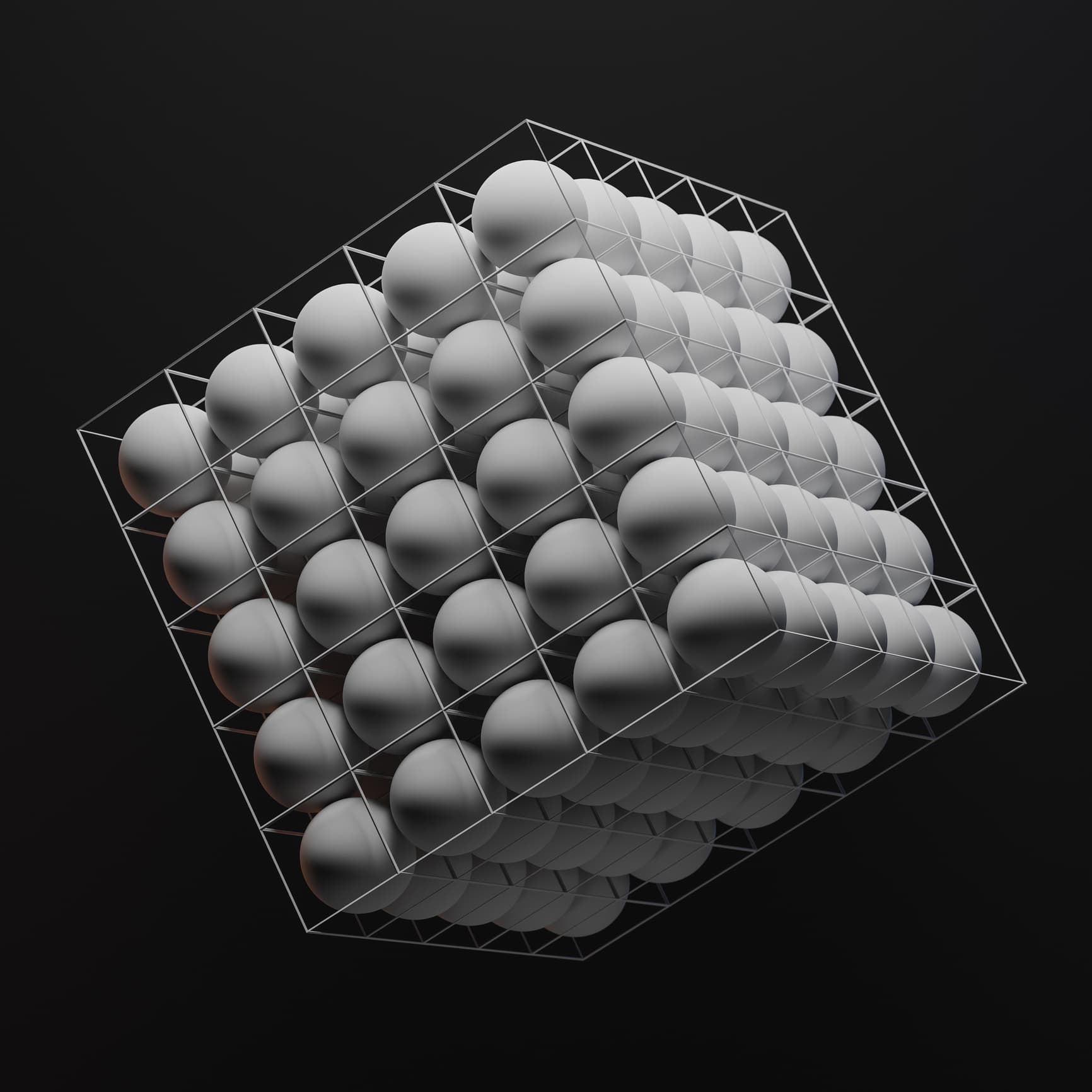 Visualización tridimensional abstracta que representa la arquitectura modular de VectorVida